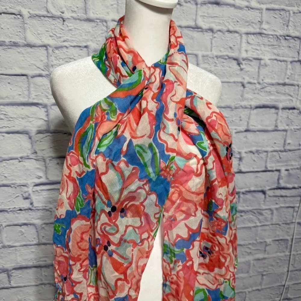 Lilly Pulitzer Lucky Charm Murfee Scarf